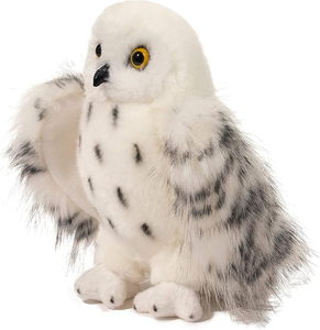 <span class=keywords><strong>Gufo</strong></span> Bianco di Peluche, Giocattolo Elettronico Parlante e Cantante per <span class=keywords><strong>Bambini</strong></span>, Produzione di Giocattoli in Peluche - Product Image 1