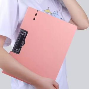Porte-documents A4 étanche à double clip pour infirmières, en plastique pliable, avec logo, pour accessoires de bureau, dossiers personnalisés, vente en gros - Product Image 5