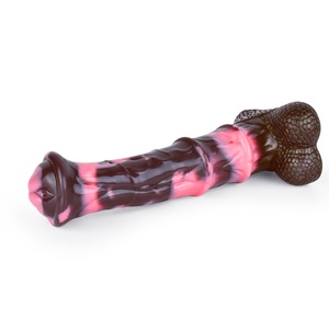 Factory Price Liquid Silicone Suction Cup <b>Dildo</b> Big Animal Horse <b>Dildo</b> Realistic Huge Anal Plug Women Men Masturbation - Product Image 6
