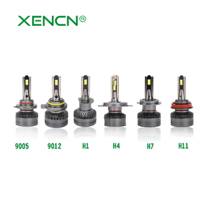 Xencn M50 Mini faro a LED 12/24V 55W 6500K 5000LM universale per camion e auto 9005/9006 9012 H1 H4 H7 H11 di alta qualità OEM - Product Image 4