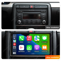 Système de navigation GPS MEKEDE MS Écran de voiture Android 8+256 Go 8 cœurs WiFi pour Audi A4 2000-2009 avec ventilateur de refroidissement
