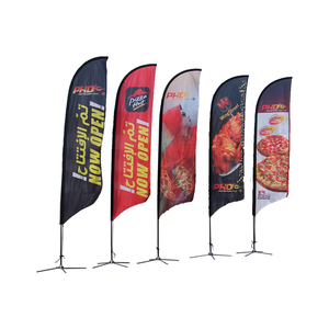 Gió Lưỡi Xe Đại Lý Cờ Bãi Biển Biểu Ngữ Lớn Kinh Doanh Tùy Chỉnh Logo Bền Chiến Dịch <span class=keywords><strong>Swooper</strong></span> Cờ Cho Mở Thông Báo - Product Image 1