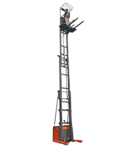 YCMGマンアップ電気オーダーピッカーフォークリフト最大容量<span class=keywords><strong>1</strong></span>トン。フルフリーリフトで高さ<span class=keywords><strong>10</strong></span> m 13mを持ち上げる - Product Image 2