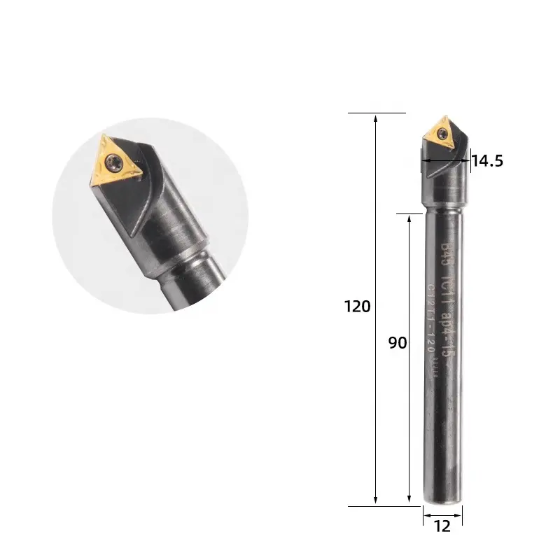 TC11 C12T1-120AP4-15 High Quality CNC Tool Holder 45 Degrees