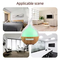 7 couleurs veilleuse Portable parfum huile essentielle Air parfum humidificateur diffuseur d'arôme