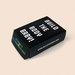 Cajas <span class=keywords><strong>de</strong></span> Envío Resistentes al Agua Personalizadas en Color Negro, con Forro <span class=keywords><strong>de</strong></span> Esponja y Relieve, para Comercio Electrónico - Product Image 1