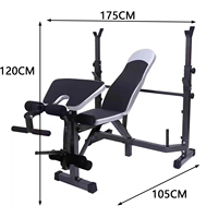 Banc de musculation professionnel réglable de haute qualité avec support de squat, conception stable et anti-oscillation pour usage domestique et commercial