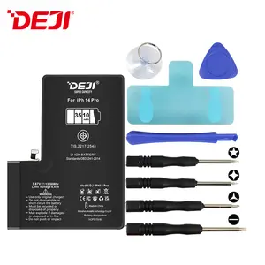 Deji Sản phẩm bán chạy nhất có thể sạc lại AA Pin cho điện thoại Iphone 14 cộng với thay thế pin