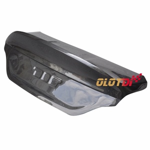 CSL Style Carbon Fiber Rear Trunk <b>Boot</b> Cover for 2017-2020 Hyundai G70 Genesis Auto Tuning Exterior Accessories - Product Image 3