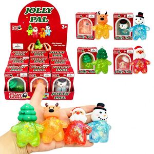 72 Unidades de Figuras Blandas de Maltosa con Diseño Navideño, Juguetes Antiestrés, Ideales para Rellenar Bolsas de Regalo, Envío Inmediato desde Almacén en China - Product Image 1