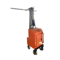 Machine électrique de plâtrage de mur de mortier pour la construction Petite machine de lissage de ciment de gypse Grattoir mobile de mastic de mur vertical