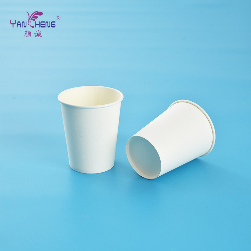 Factory wholesale Customized Logo Printed Single Wall Paper Cup Coffee Paper Cup Packaging Disposable Paper Cup
