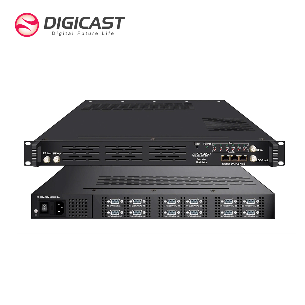 HD Modulator Channel Plus Quad Channel RF Modulator Cable TV Modulator