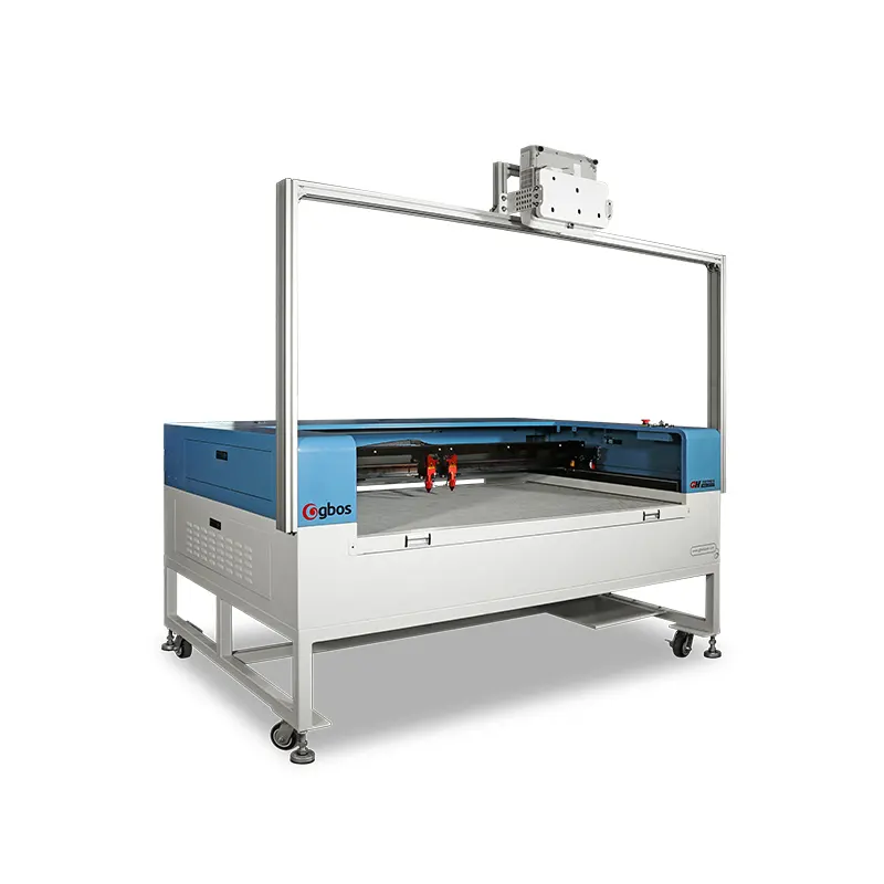 GBOS Dual Laser Heads Machine with Projector Suitable for garment cutting and upper processing