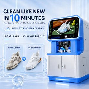 Máquina de Limpieza de Zapatos <span class=keywords><strong>UPUS</strong></span> AI, Lavado a Vapor, Limpieza en Seco, Tecnología de Sanitización con Luz UV, Máquina Expendedora Automática de Lavado de Zapatos - Product Image 5