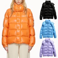 Vestes d'hiver pour femmes très vendues, dernier design, coupe-vent, style doudoune, coupe courte, longues, chaudes, rembourrées, avec fermetures éclair, en coton
