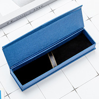 Boîte cadeau personnalisée pour stylo, boîte en carton rigide, impression colorée, emballage de papeterie avec insert en mousse