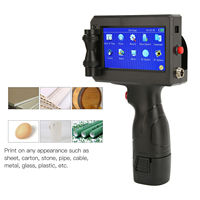 Machine de marquage à jet d'encre portable intelligente, 12,7 mm, impression de codes-barres, codes QR, images, logos, codes pulvérisés, étiquettes, 600x600 dpi