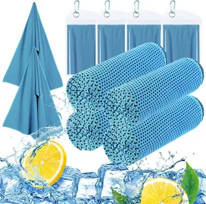 Portable Cold Sense Eco Friendly Breathable Sport Custom Ice Cooling Quick Dry Gym Towel