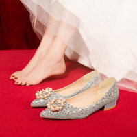 Chaussures à Talons Hauts Dorées pour Femmes – Vente en Gros pour Mariages