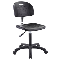 Chaises et tabourets de laboratoire à vente directe d'usine, siège mobile en PU, tabouret d'école, tabourets de laboratoire antistatiques