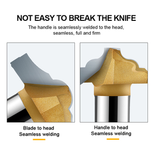 12.7mm CNC Cabinet Chamfering <strong>End</strong> <strong>Mill</strong> Router Bits <strong>Tungsten</strong> Carbide Woodworking <strong>End</strong> <strong>Mill</strong> 2-slot Three-arc Door Panel Planer - Product Image 5