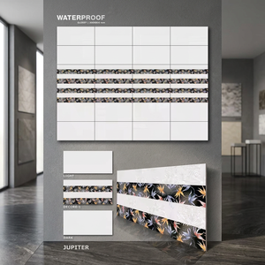 12X24กระเบื้องผนังเซรามิกสีเทาอ่อนขนาด300X600มม. เคลือบผิวดีไซน์ดิจิตอลสำหรับตกแต่งห้องน้ำ - Product Image 4