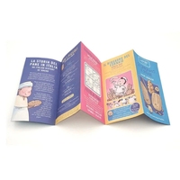 Flyers d'affaires publicitaires personnalisés en gros fournissent l'impression de brochures à trois volets bon marché