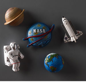 Magnete per Frigorifero 3D <span class=keywords><strong>NASA</strong></span> USA, Souvenir in Resina da Collezione, Regalo Magnetico - Product Image 5