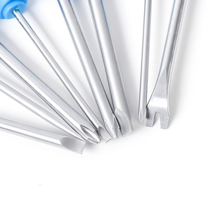 Multi-Bit <b>Screwdriver</b> Set Industrial Grade Cross Phillips Bit Anti-Slip Handle Polished Finish Interchangeable Bits 6 Pcs - Product Image 3