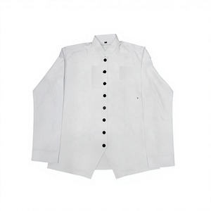 Nuevo Diseño, Precio Económico al por Mayor, Uniforme de Trabajo Unisex de Alta Calidad con Cuello y Manga Corta para Adultos, Tallas Grandes - Product Image 6