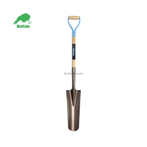 Bêche de transplantation de tireur pointu de drain de buffle d'usine AMS507Y bêche de pelle de jardin pour creuser avec poignée en Y - Product Image 2