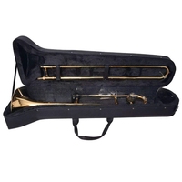 China OEM Professional Beginner Level Brass Alto Trombone Musical Instrument with case and Accessories