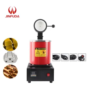 Portable Gold Melting Furnace Induction Heating Melting Machine Aluminum Silver Copper Iron Smelting