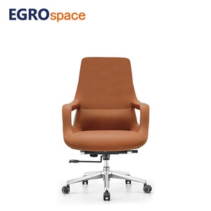 EGROspace Comfortable Wheel Boss Conference Ergonomic Supplier Visitor Office Leather <strong>Chair</strong> - Product Image 5