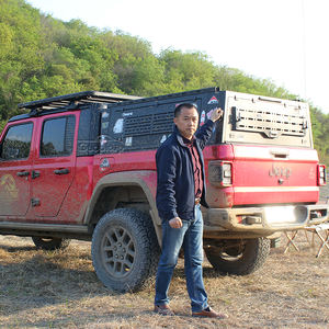 Toldo de gladiador de bañera de aluminio Benext con tapa dura para Jeep para modelos de camionetas pickup incluye Ford Chevrolet Mazda <span class=keywords><strong>Hilux</strong></span> - Product Image 3