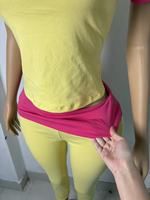 Ensemble 2 pièces d'été 2026 pour femme, couleur unie, logo personnalisable, design respirant, style mignon, nœud large, ensembles courts, OEM ODM