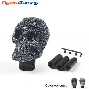 Pomo de Cambio de Marchas de Cristal Personalizado con Diseño de Calavera para Automóviles con Transmisión Automática, Palanca de Cambios Decorativa Interior - Product Image 3