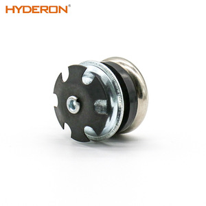 Herrajes para Patas de Muebles Hyderon, Tubo Redondo sin Recubrimiento, Pie Microajustable de Acero, Diseño Industrial, Fácil Instalación - Product Image 1
