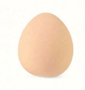 Ballon anti-stress personnalisé avec logo promotionnel, ballon anti-stress en forme d'œuf - Product Image 1