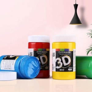 Pittura Acrilica <span class=keywords><strong>3D</strong></span> Chinjoo per Arte, Non Tossica, Multicolore, 300ml, Personalizzabile - Product Image 3