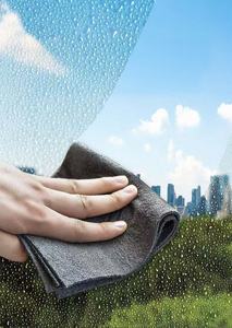 Serviette de nettoyage <span class=keywords><strong>magique</strong></span> en microfibre pour la cuisine, <span class=keywords><strong>chiffon</strong></span> à vaisselle en fibre de <span class=keywords><strong>bambou</strong></span> avec lingettes absorbantes sans traces, nettoyage efficace - Product Image 4