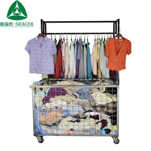 Ropa de verano de segunda mano para mujer, ropa y <span class=keywords><strong>zapatos</strong></span> usados para mujer, incluidas camisas en fardos del Reino Unido - Product Image 6