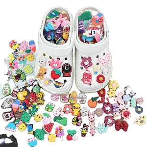 Wholesale Japanese Cartoon Style Shoes Charms Dragon Balls Characters PVC Rubbers Shoe Charm For Croc Clogs Shoes