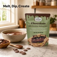 Sacs d'emballage personnalisés pour chocolats, sachets à bonbons refermables avec fenêtre, finition mate, marque privée, fournitures de pâtisserie, directement de l'usine, MOQ