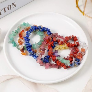 Braccialetti di Perline in <span class=keywords><strong>Pietre</strong></span> Naturali Unisex, Cristalli Curativi, <span class=keywords><strong>Chakra</strong></span>, <span class=keywords><strong>Pietre</strong></span> Irregolari, Yoga, Reiki, Antistress, Alla Moda - Product Image 6
