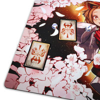 Tapis de souris de jeu personnalisé avec motif de dessin animé, style chauffant, antidérapant, pour clavier et souris d'ordinateur, en stock