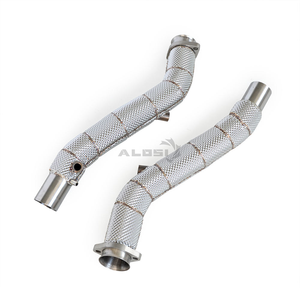 Tubo de Escape de Alto Flujo SS304 para <span class=keywords><strong>Ferrari</strong></span> F360 4.3L V8 1999-2005, Ajuste Directo, Mejora de Rendimiento y Potencia, Instalación con Pernos - Product Image 2