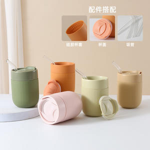 Tazas de cerámica personalizadas para viaje con tapas a prueba de fugas, estilo nórdico, para regalos empresariales, primera calidad, origen Chaozhou - Product Image 3