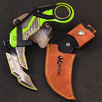 17CM VALORANT RGX 11Z Pro Karambit | Réplique en alliage de zinc entièrement en métal à collectionner Décor de bureau Jeu Périphérique Cosplay Prop Garçon Cadeau